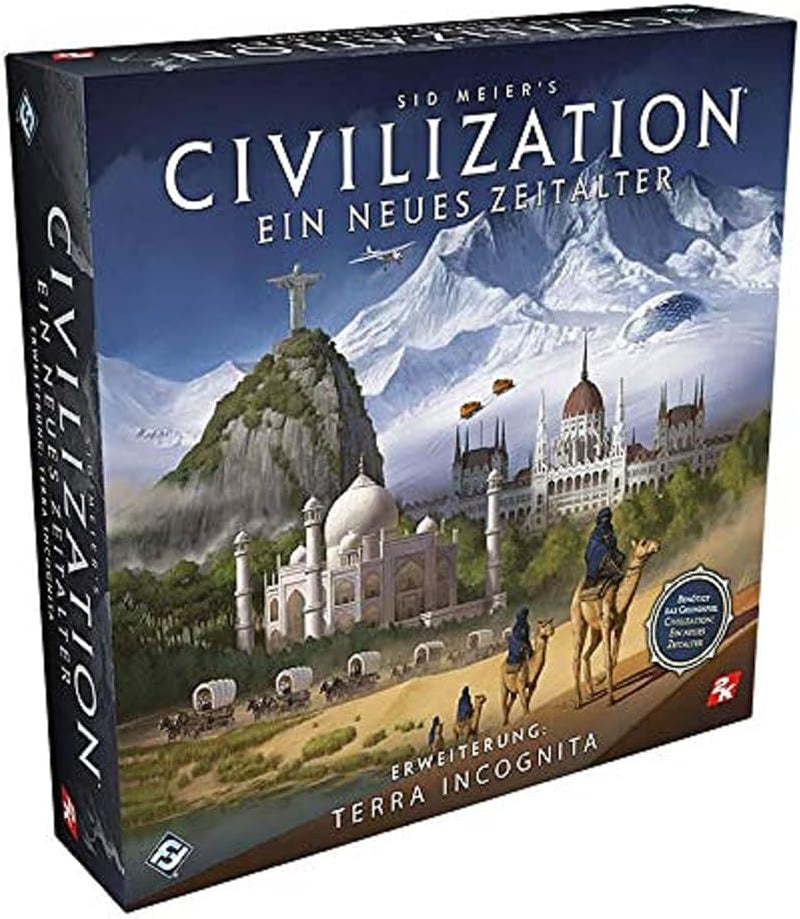 Giochi fantasy di volo, Civilization: A New Age, Gioco base, Gioco per esperti, Gioco da tavolo, 2-4 giocatori, Età 14+, 120+ minuti, Tedesco