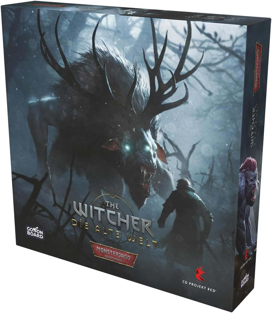 Sali a bordo, The Witcher: The Old World – Caccia ai mostri, Espansione, Gioco per esperti, Gioco da tavolo, 1-5 giocatori, Età 14+, 90-150 minuti, Tedesco