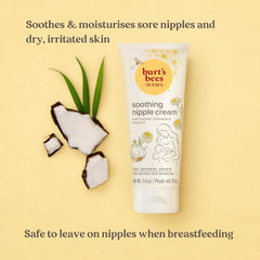 Burt'S Bees® Mama crema lenitiva per capezzoli con cocco, calendula e vitamina E, 100% naturale, 1,4 once Accessori Alimentazione e allattamento Baby Naty Shop