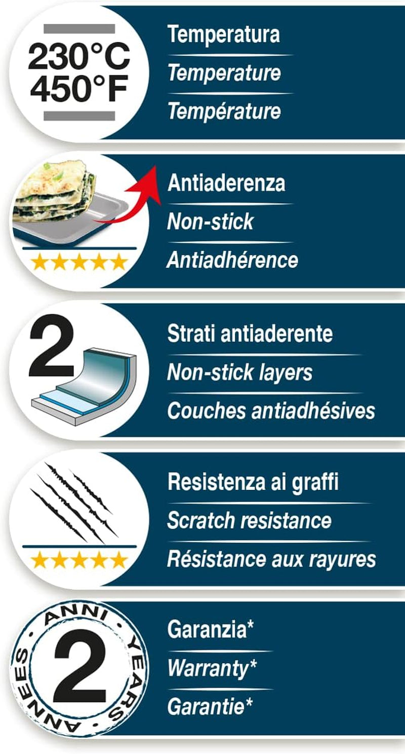 , Linea XBake, teglia per 12 muffin, acciaio con rivestimento Stampi e teglie Naty Shop