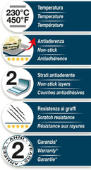 , Linea XBake, teglia per 12 muffin, acciaio con rivestimento Stampi e teglie Naty Shop