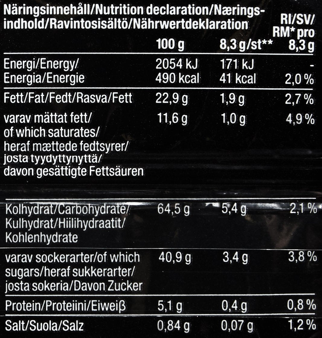 Biscuiți suedezi cu ovăz Gille, 150 g (1 pachet)