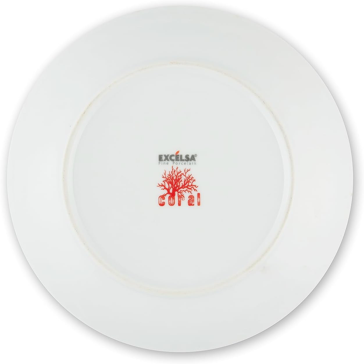 Serviciu de masă Excelsa Coral, 18 piese, porțelan, roșu