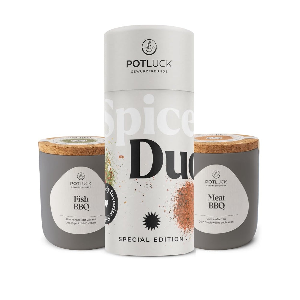 Potluck | Feta Gewürz | Gewürzmischung im Keramiktopf | 50g| Con sostanze inalatorie naturali