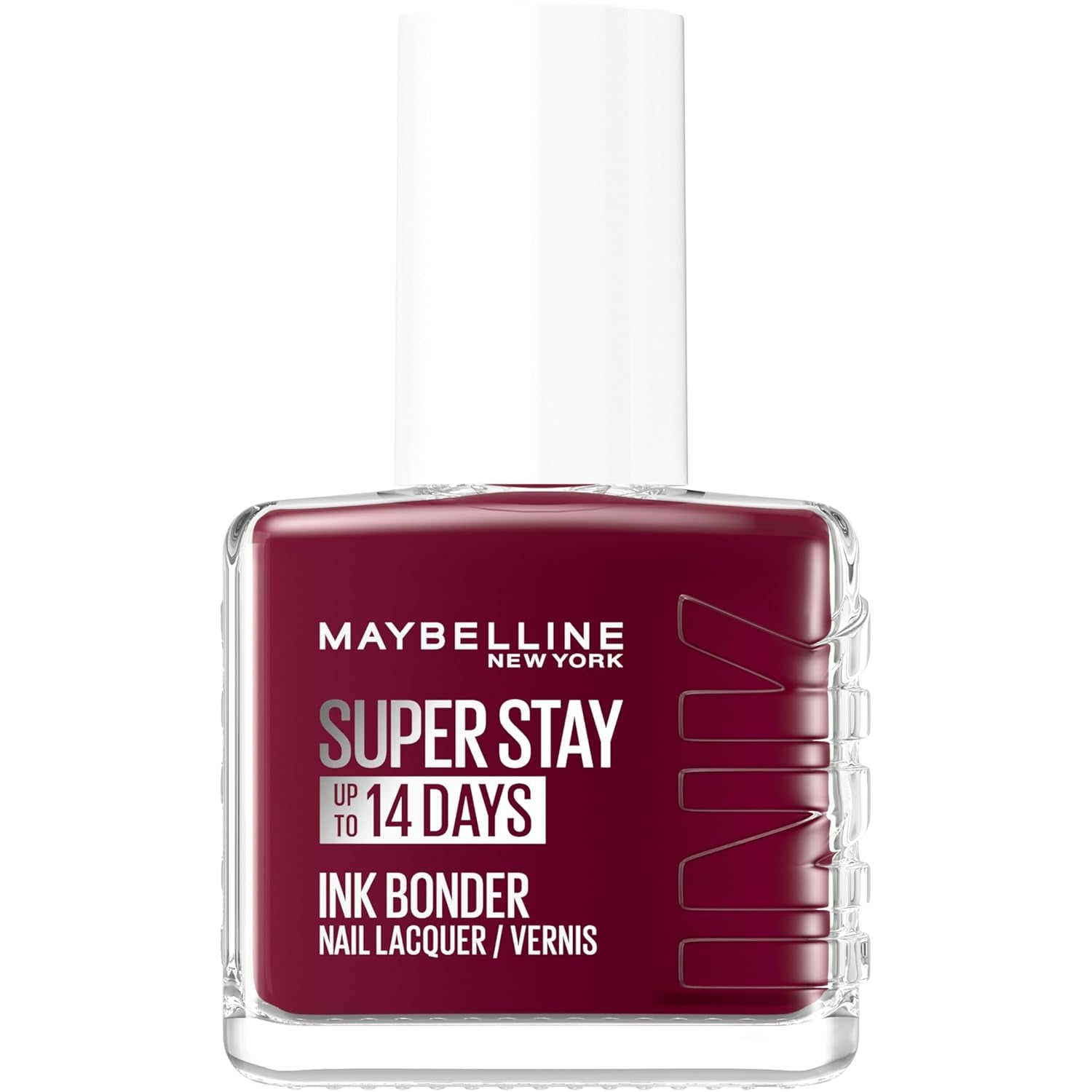 Maybelline New York Pigmentato intenso a lunga durata Rinforza le unghie danneggiate Superstay Ink Bonder Really Rosy 202 12ml