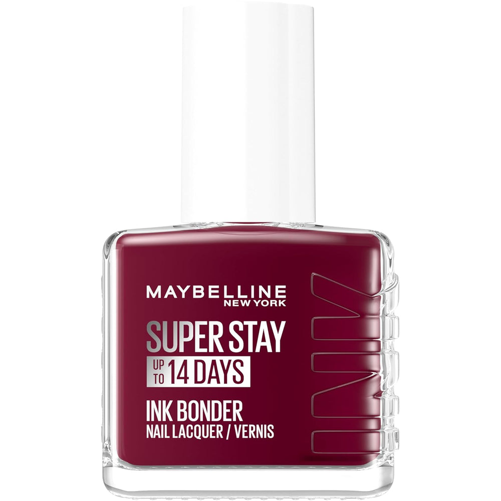 Maybelline New York Pigmentato intenso a lunga durata Rinforza le unghie danneggiate Superstay Ink Bonder Really Rosy 202 12ml