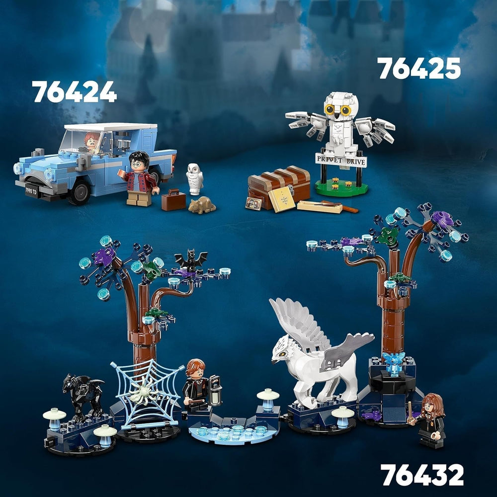 LEGO Harry Potter Macchinina volante Ford England costruibile per bambini Regalo per ragazzi, ragazze e tutti i fan a partire da 7 anni Set con 2 mini personaggi incluso Ron Weasley Role Play 76424 Set da costruzione Besuche den LEGO-Store