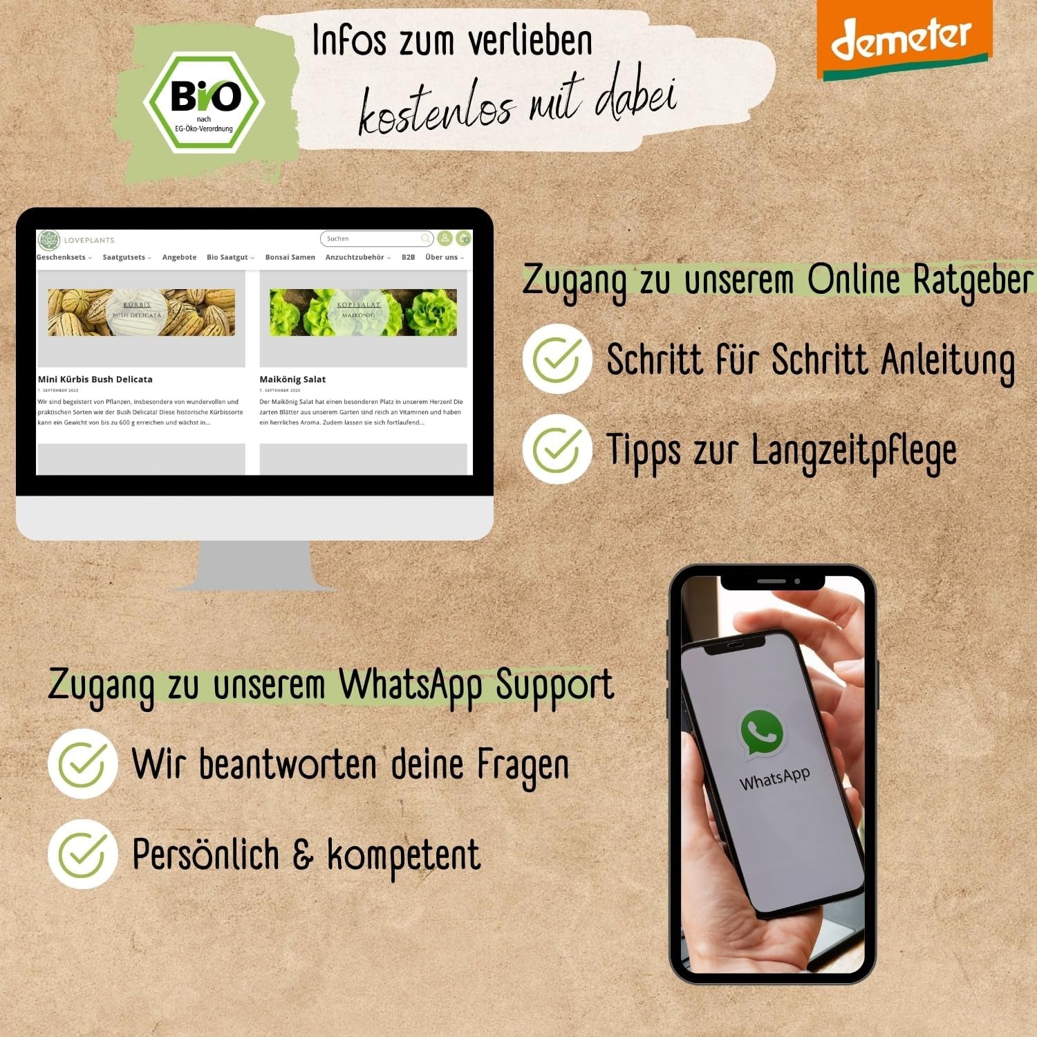 Set di semi di ortaggi biologici - 12 varietà di semi di ortaggi Demeter | Semi di ortaggi rari e familiari, tutti impollinati gratuitamente | Varietà di ortaggi familiari per balconi, aiuole rialzate, giardini e articoli da regalo | Piante d'amore