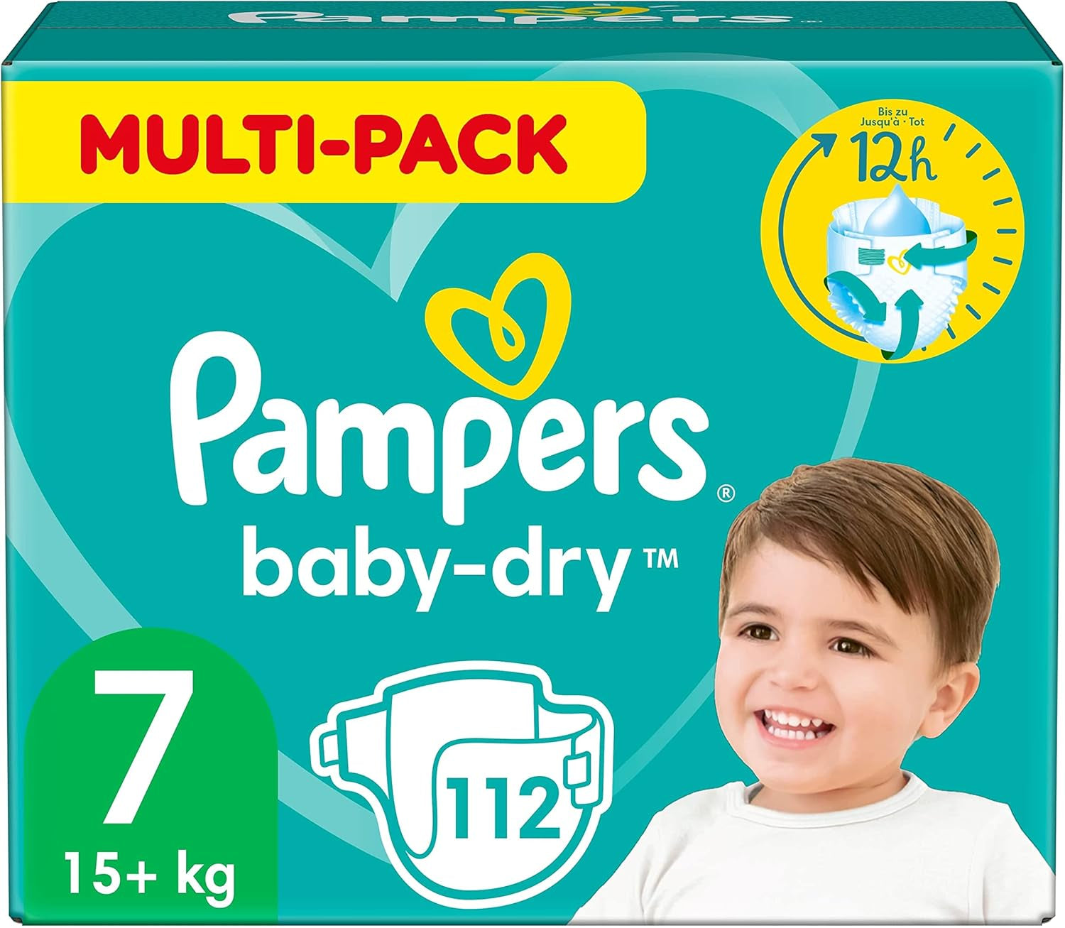 Pannolini Pampers 81657566 Pantaloni Baby-Dry, bianchi