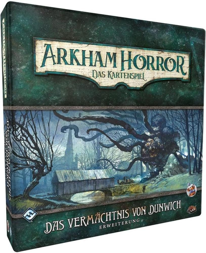 Fantasy Flight Games, Arkham Horror: LCG, Gioco base, Gioco per esperti, Gioco di carte, 1-4 giocatori, Età 14+, 45+ minuti, Tedesco, Multicolor, Colorato