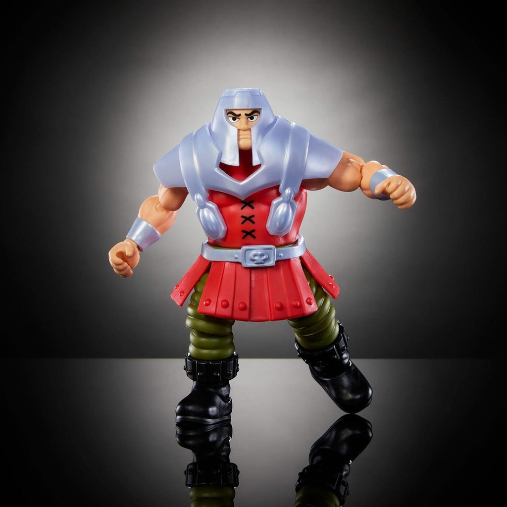 Masters of the Universe Origins Action Figure Ram Man din colecția de desene animate, Aprox. 14 cm înălțime, MOTU Ram Figure din anii 1980 TV, Design detaliat și accesorii, JBM77 Action figures Naty Shop
