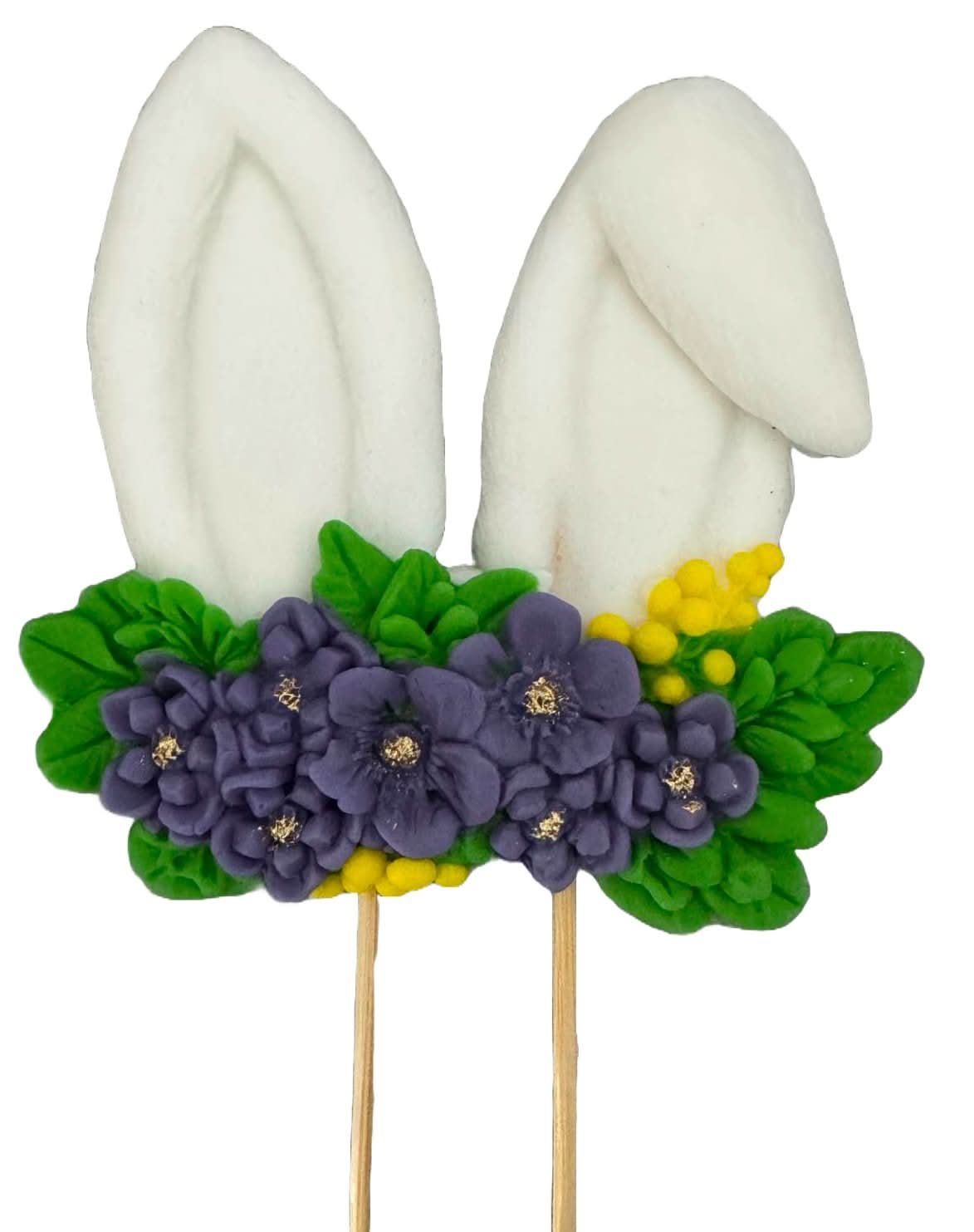 Decoratiune comestibila din zahar, Iepuras Decoratiuni din Pasta de Zahar Nati Shop