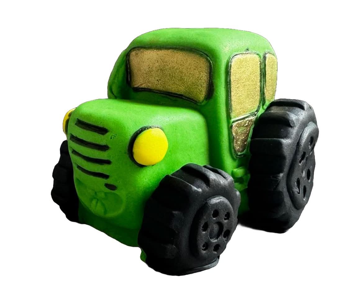 Decoratiune comestibila din zahar, Tractor Decoratiuni din Pasta de Zahar Nati Shop