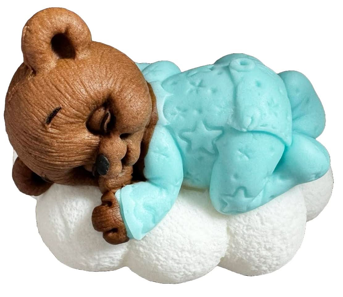 Decoratiune comestibila din zahar, Ursulet Decoratiuni din Pasta de Zahar Nati Shop