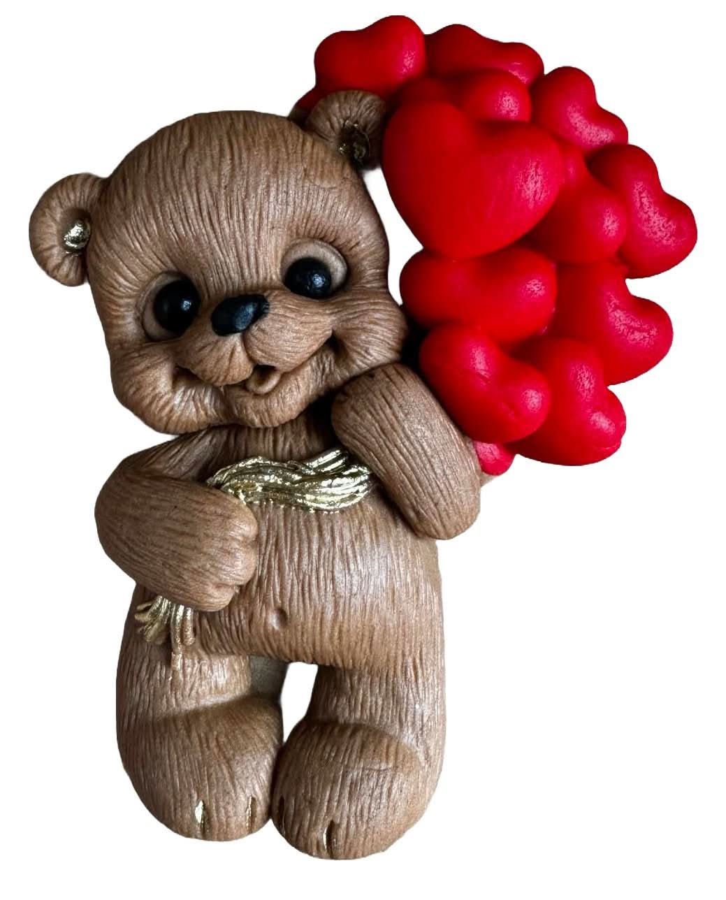 Decoratiune comestibila din zahar, Ursulet Decoratiuni din Pasta de Zahar Nati Shop