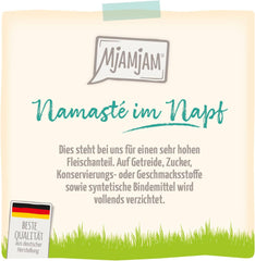 MjAMjAM - Hrană umedă premium pentru pisici - Wellness - Digestivă - Vită, pachet de 12 (12 x 125g), fără cereale