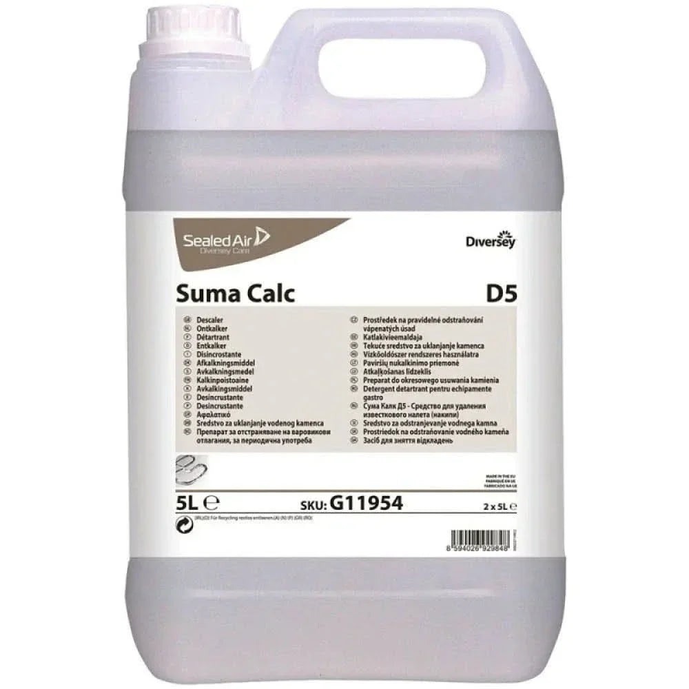 Decalcificante cucina SUMA Calc D5, Diversey, 5L Detergenti Nati Shop