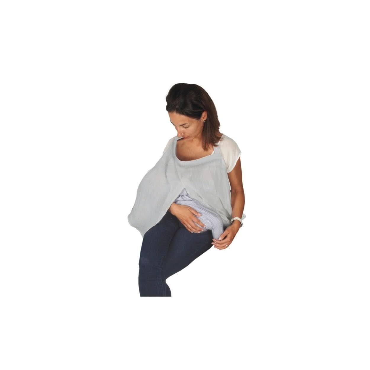 Asciugamano da allattamento, bianco Accessori per alimenti e allattamento Naty Shop Grigio