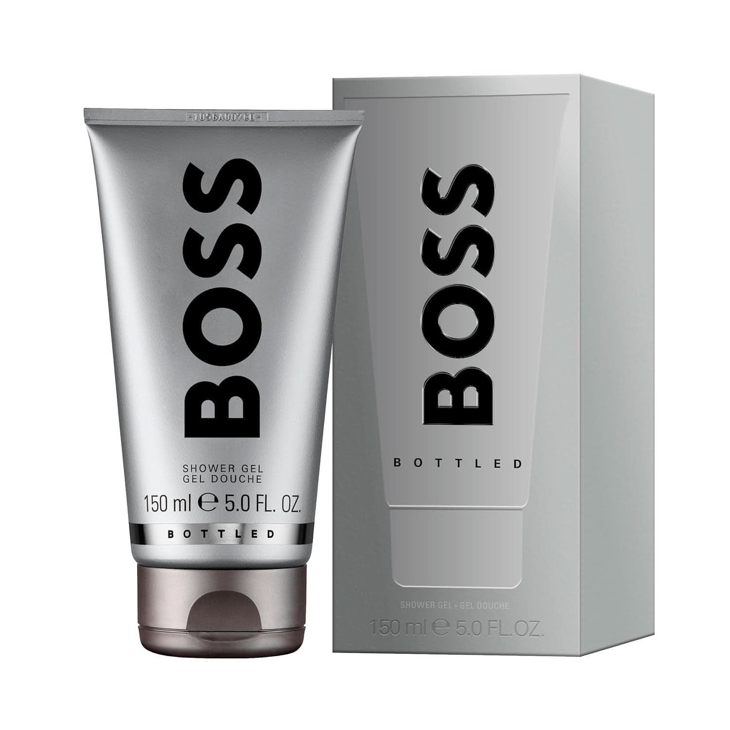 BOSS, gel doccia, fragranza legnosa orientale da uomo con note di cannella e muschio, 150 ml Doccia e bagno Naty Shop