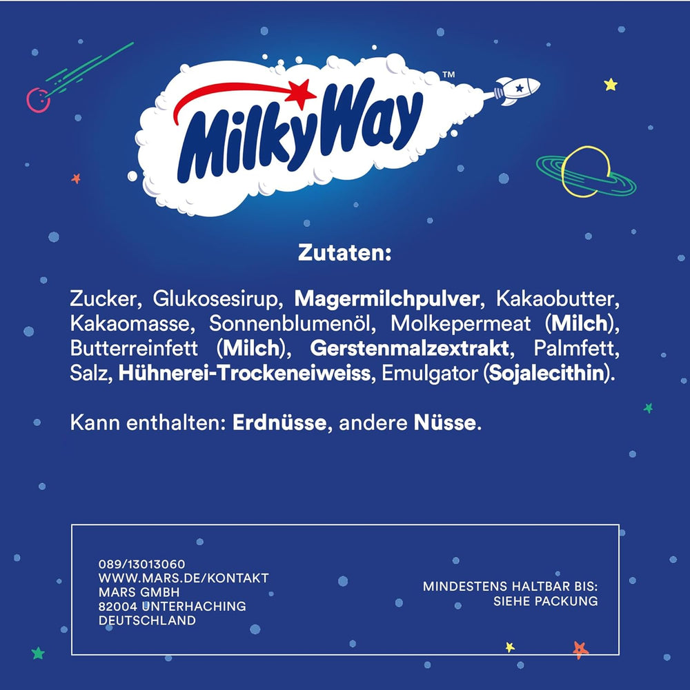 Mini barrette di cioccolato, confezione sfusa di cioccolato, crema al latte leggera, 150 x 15,5 g, 2,3 kg