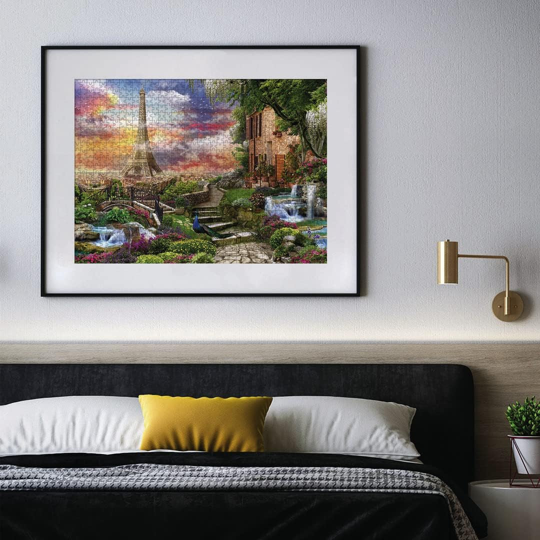 Clementoni 33550 Dreamlike Paris - Puzzle 3000 piese de la 9 ani, Puzzle colorat pentru adulți cu culori îndrăznețe, Joc de îndemânare pentru întreaga familie, Idee frumoasă de cadou Puzzle Naty Shop