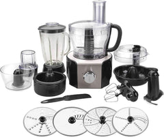 69079 -69079 robot multifunzione 800 w-nero, acciaio inox, vetro e plastica, multicolore Mamma e Bambino Naty Shop