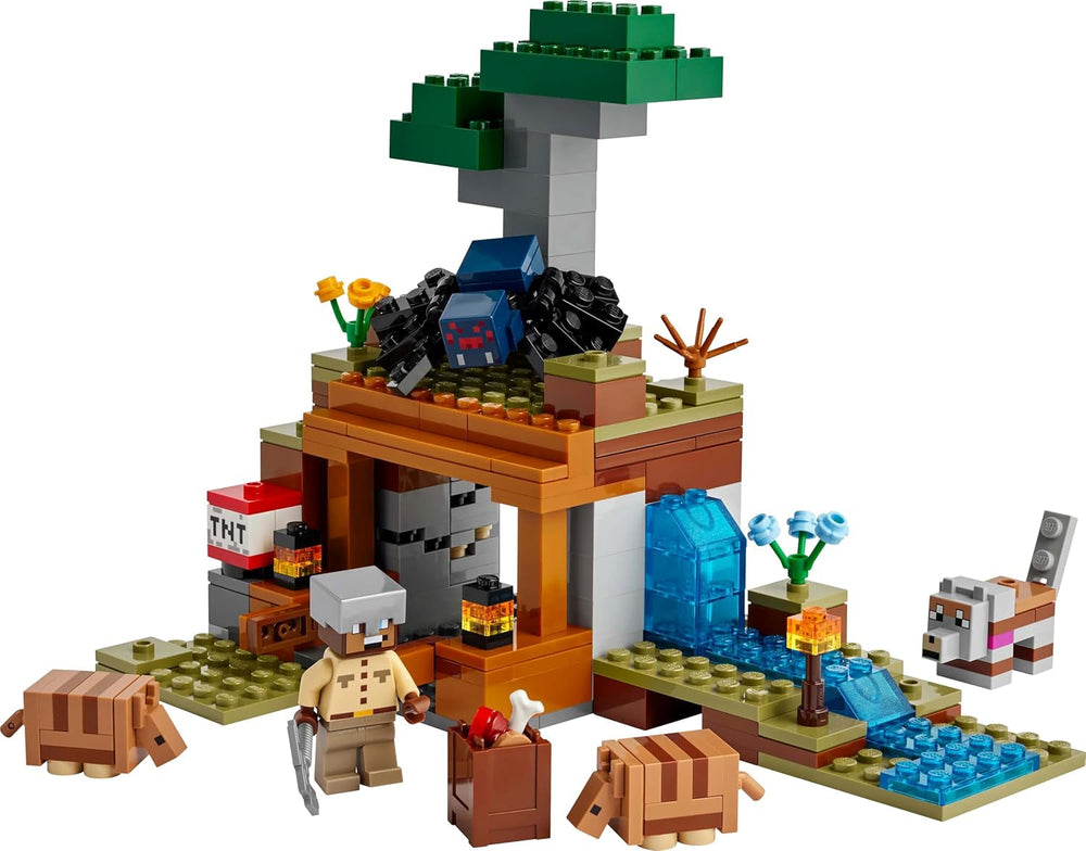 LEGO Minecraft Dungeon Mine Expedition Videogioco Set di minifigure Personaggio giocattolo da costruzione Regalo per ragazzi e ragazze 8 anni 21269 Set da costruzione Besuche den LEGO-Store