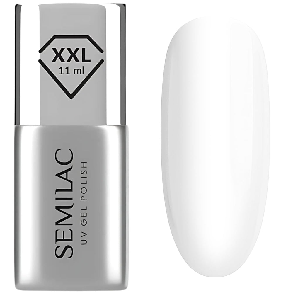 Semilac Top Coat Smalto per Unghie 7ml, Innovativo, UV/LED, Smalto Ibrido, Finitura Lucida, Protegge, Trasparente