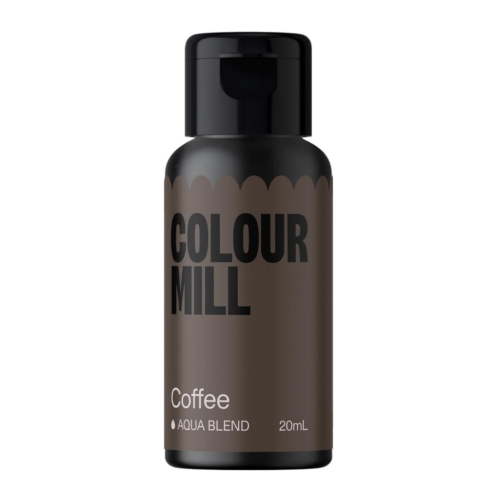 Colorant alimentar pe bază de apă Colour Mill Aqua Blend Burgundy - Foarte intens, concentrat, vegan - 20 ml