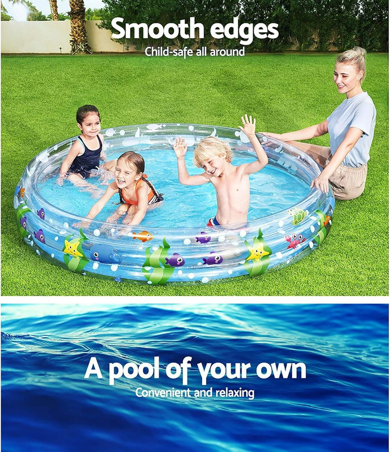 Piscină pentru copii Bestway Deep Dive Ø 183 x 33 cm