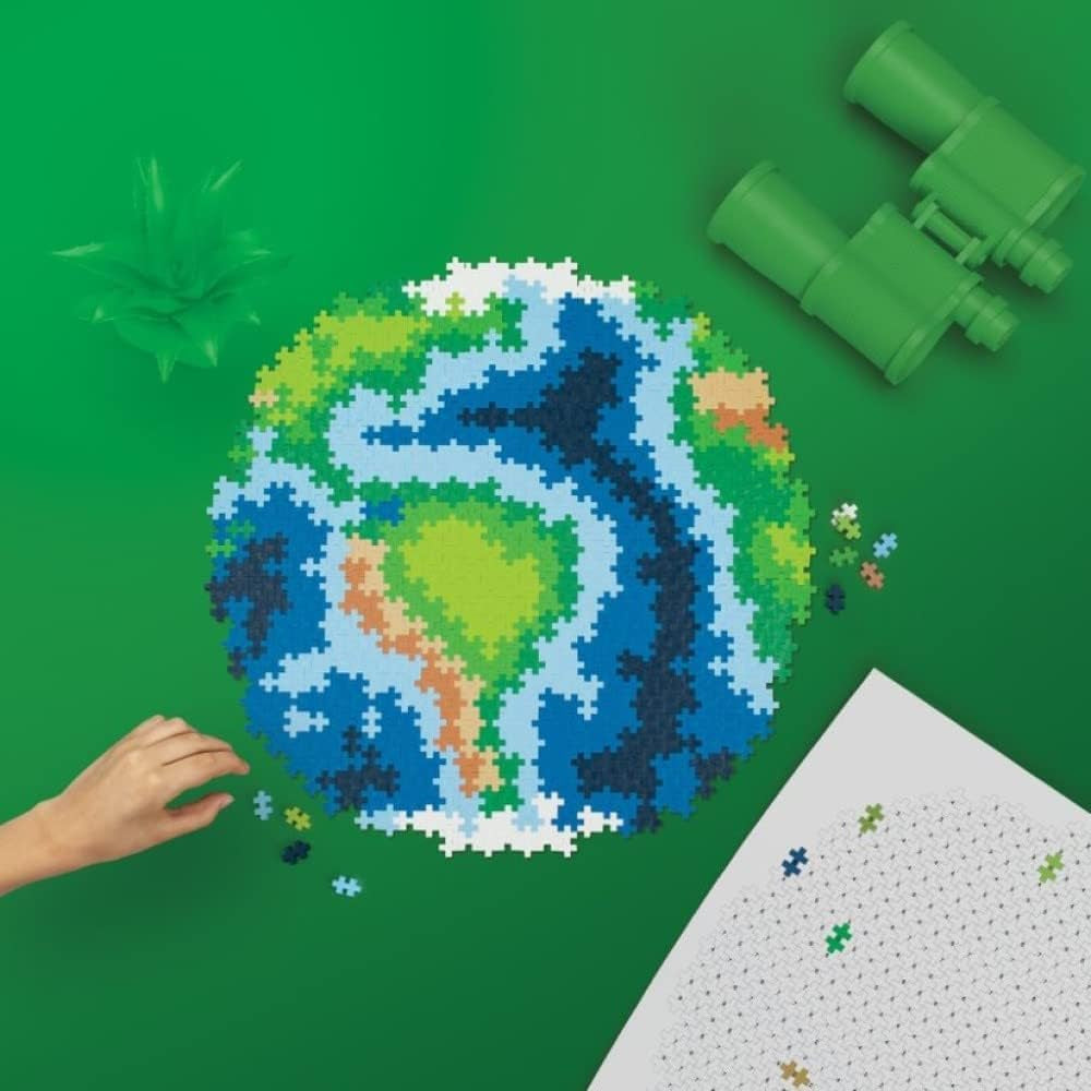 PLUS PLUS Earth Block Puzzle 800 pezzo(i) Globo, Erde