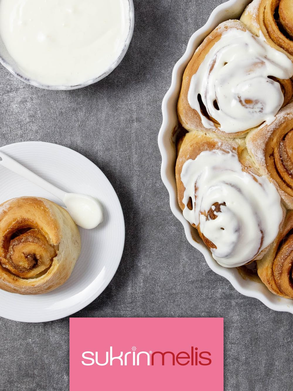 Sukrin Melis Zuckerersatz, Die Natürliche Alternative Zu Puderzucker Ohne Kalorien, 1Er Pack (1 X 400 G) Dolcificanti Naty Shop