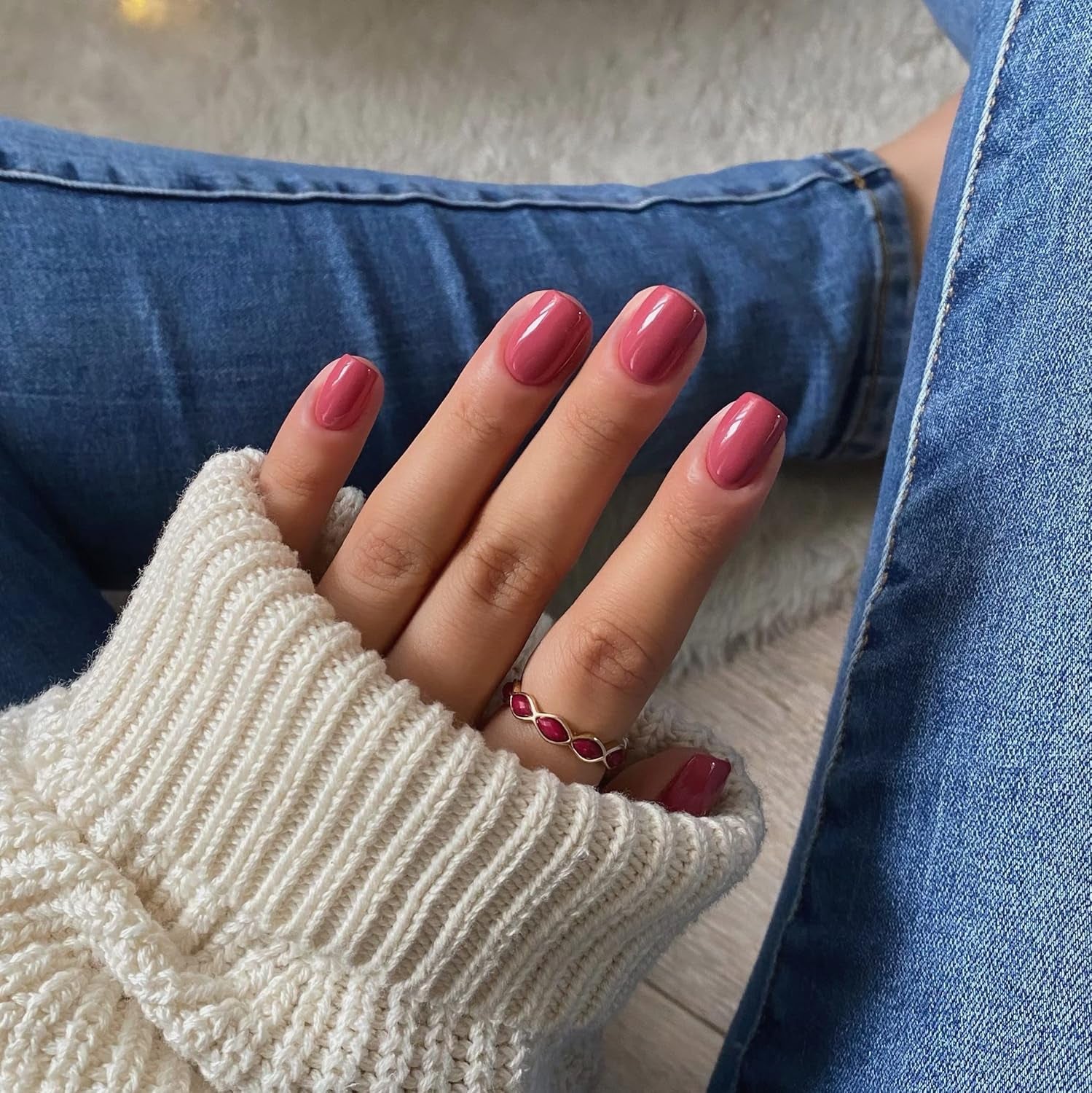 Smalto UV Semilac Hybrid 400 Rusty Red 7ml, collezione Tastes of Fall