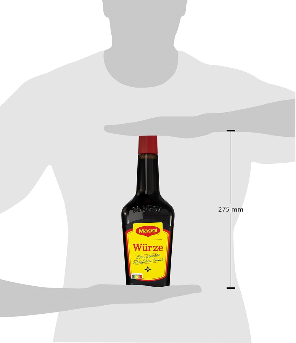 MAGGI Würze, per Suppen, Eintöpfe, Burger oder Wraps, würziger Gesmack, 1KG