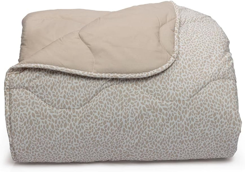 Foppapedretti Notte & Natura Trapunta Petali sabbia, trapunta letto singolo, 100% cotone, made in Italy Piumini e Trapunte Naty Shop Fiori sabbia Letto singolo