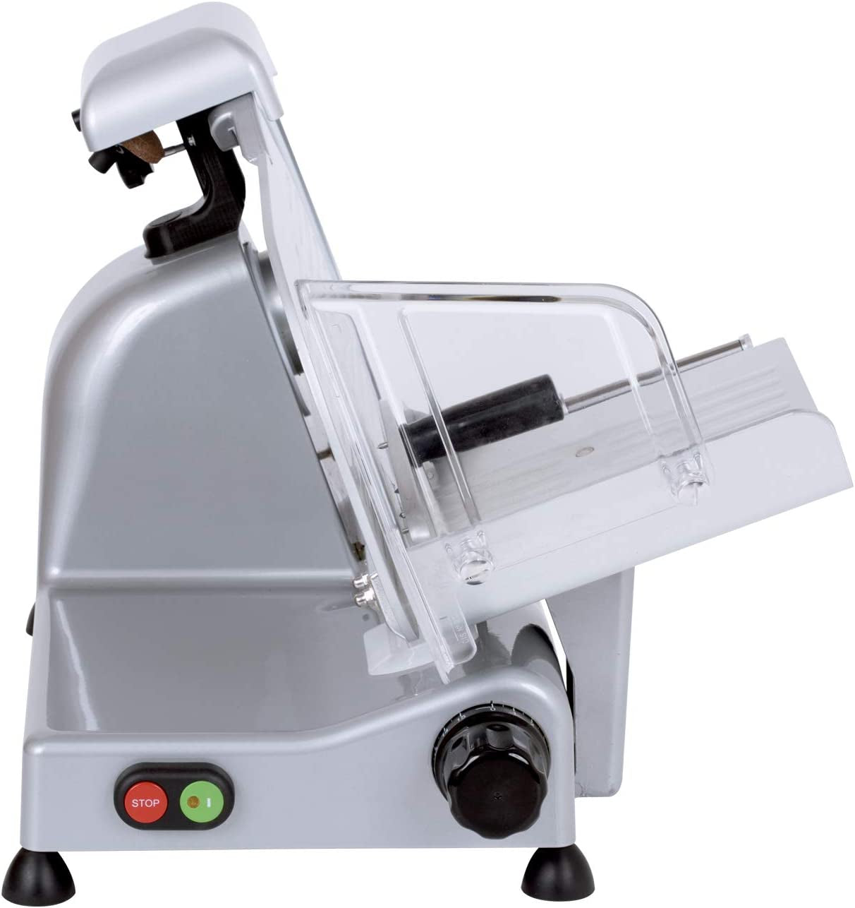 90018 Luxury 22 GS, feliator electric, aluminiu, argintiu/negru Rasnite si Feliatoare Naty Shop