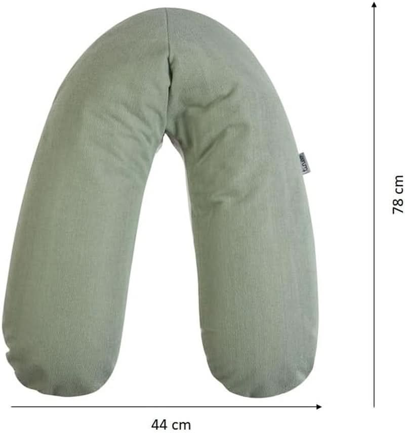 Cuscino gravidanza - Cuscino allattamento - Cuscino multifunzione 2 in 1 - Sfoderabile 78 X 44 cm Accessori Alimentazione e Allattamento Bebe Naty Shop