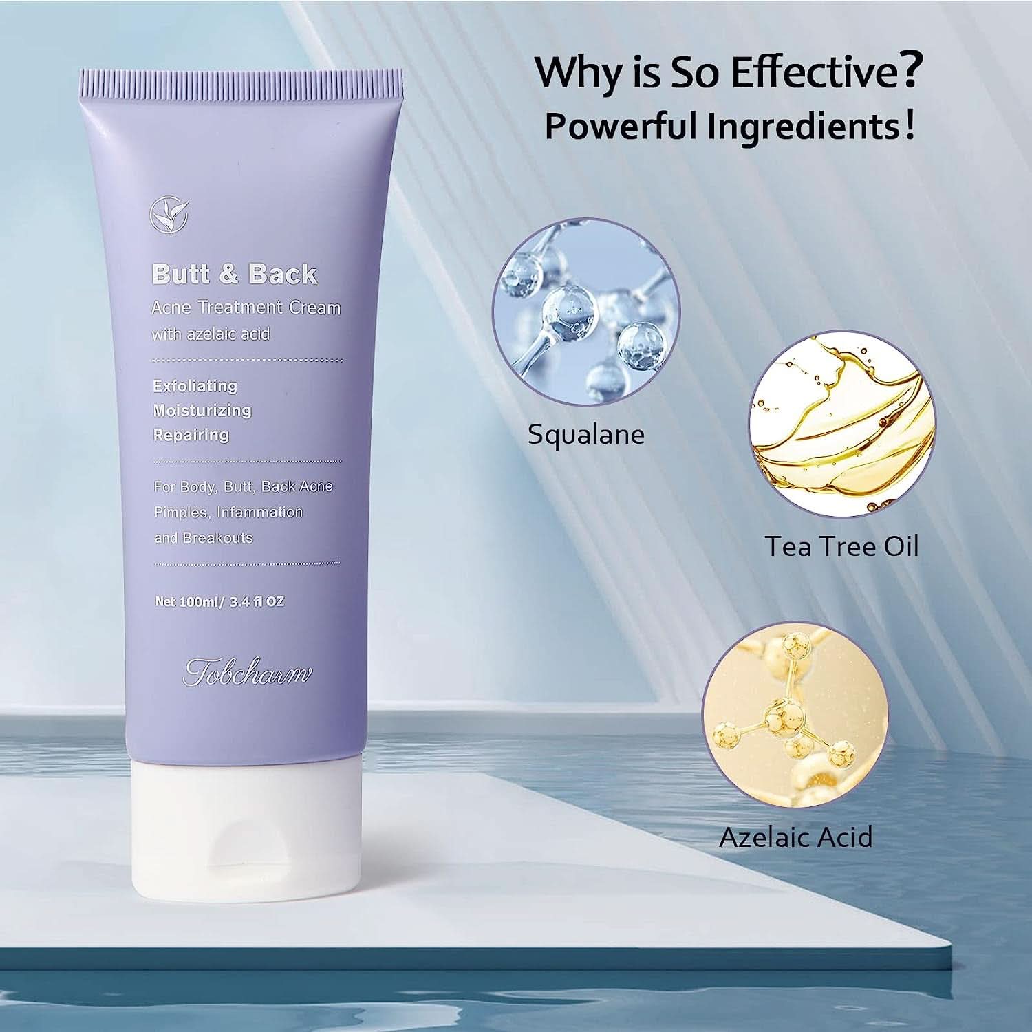 Cremă împotriva acneei, 100 ml Cosmetice si Infrumusetare Naty Shop