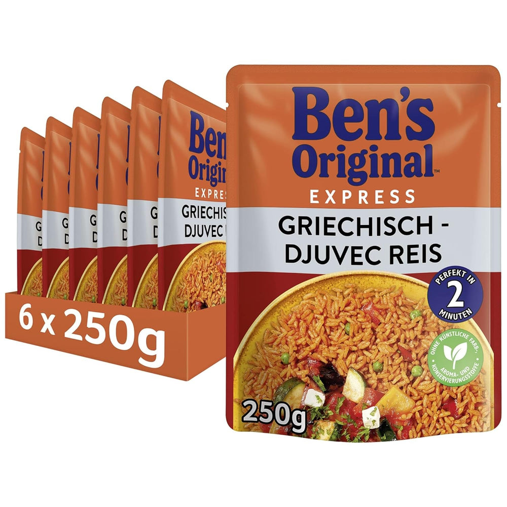 Orez expres BEN'S ORIGINAL™ Mediteranean 6 x 220g