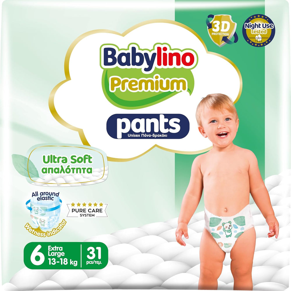 Pantaloni Premium taglia 8 con filtro ultra morbido, XXL (20+ kg), 26 pezzi