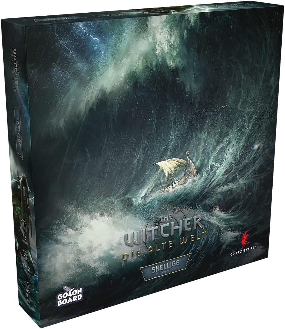 Sali a bordo, The Witcher: The Old World, Espansione, Gioco per esperti, Gioco da tavolo, 1-5 giocatori, Età 14+, 90-150 minuti, Tedesco
