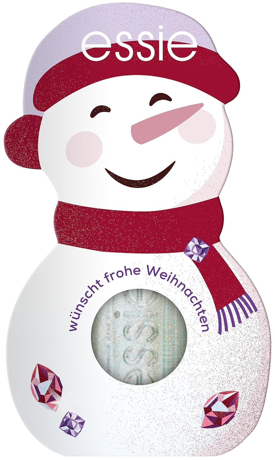 Essie Schnelltrocknender smalto per unghie "espressione", n. 210 buttalo su, Violett, Vegane Formel, 10 ml