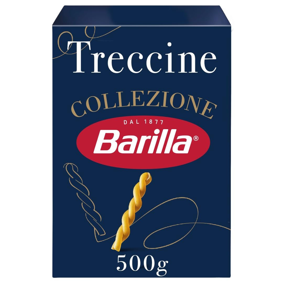 Pasta Barilla Collezione Fusilli Pezzi Corti, (1 x 500 g)