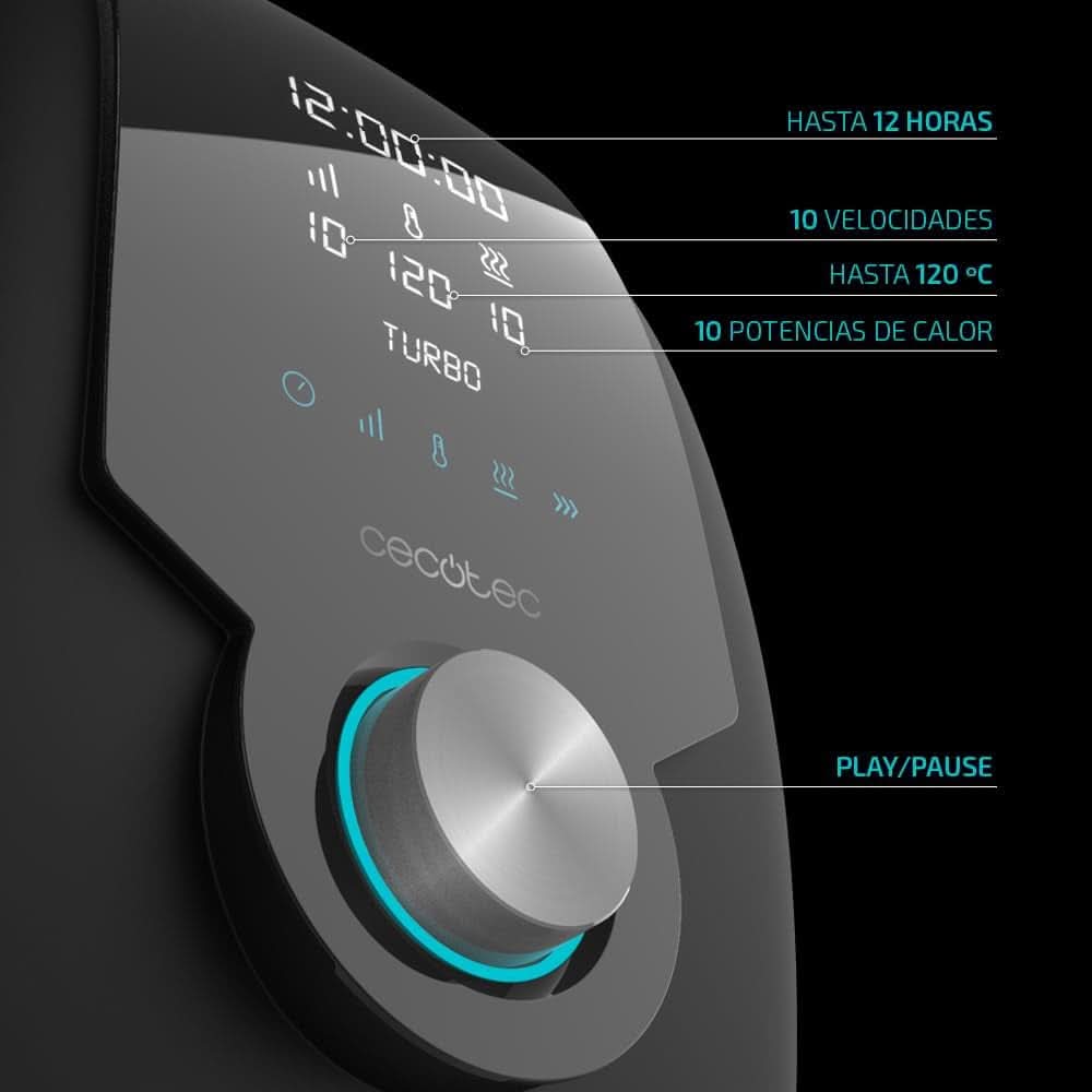 Cecotec Mambo 6090 Multifunktions-Küchenmaschine, 1700 W, 23 Funktionen, Krug Mit Fassungsvermögen 3.3 L, 3 Teller Gleichzeit, 10 Geschwindigkeitsstufen, Timer Robot da cucina e mixer Naty Shop