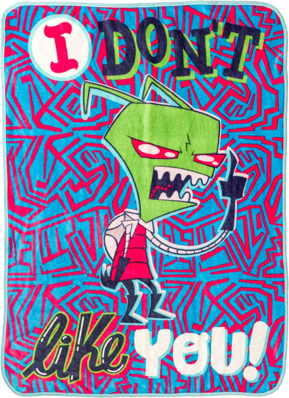 Coperta sospesa Silver Buffalo Garfield, pile, 114,3 X 152,4 cm Letti e coperte Silver Buffalo Invader Zim