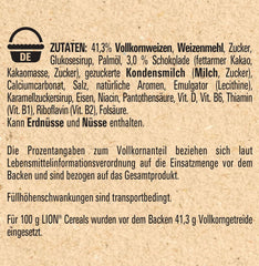 Cereali (+20%), cereali al cioccolato e caramello e cereali integrali al 41%, fiocchi per colazione con vitamine e minerali, confezione da 2 (1 x 480 g)