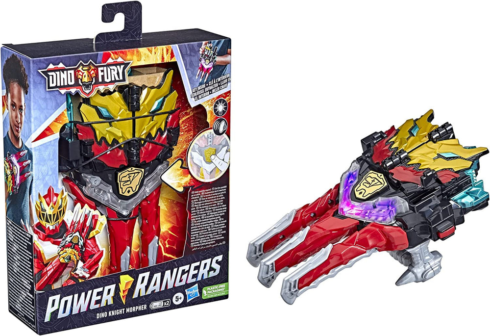 Power Rangers Dino Knight Morpher Serie Luci ispirate Tasti sonori Giocattolo Action Figure da 15 cm Naty Shop