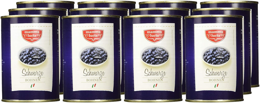 Fagioli neri, confezione da 12 (12 x 425 ml)