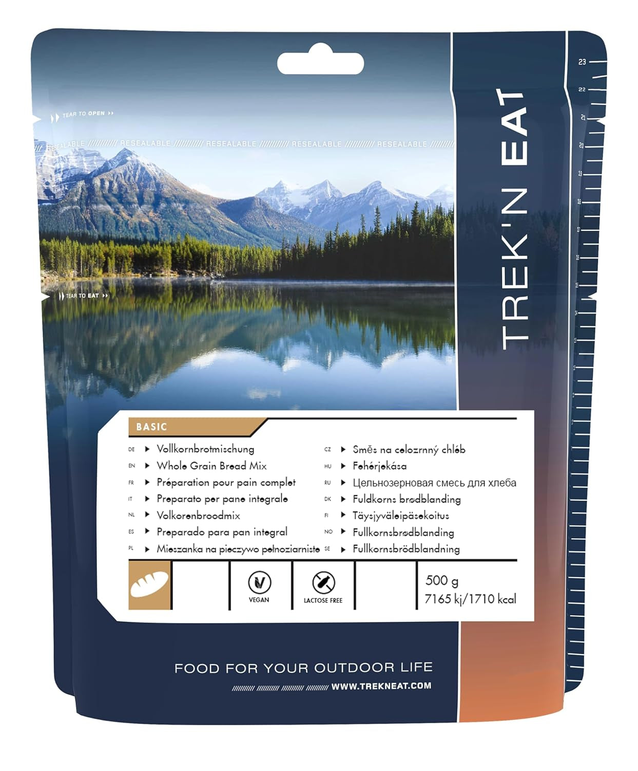 TREK'N EAT Vollkornbrotmischung Miscela per panificazione e cucina Naty Shop Titolo predefinito