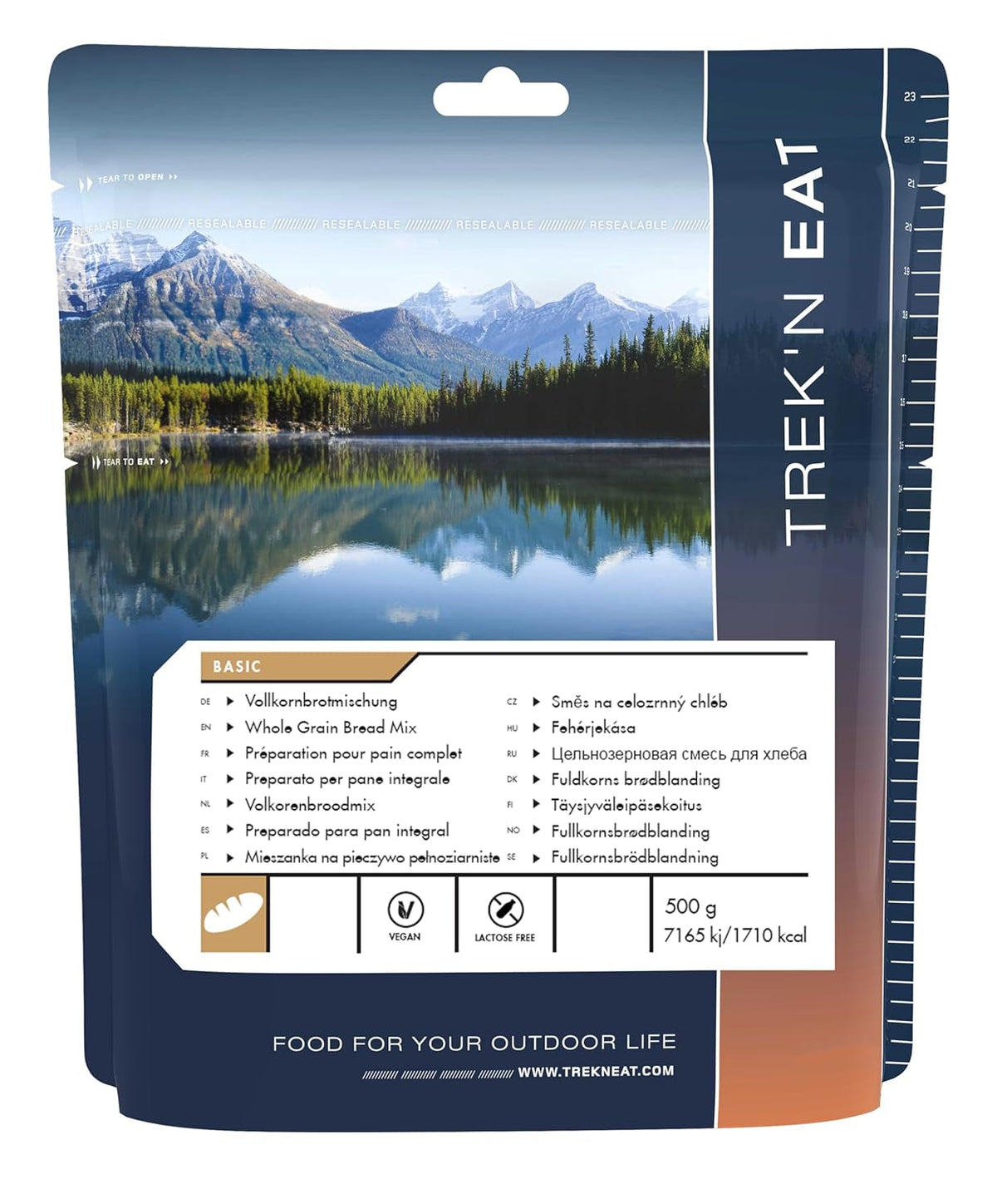 TREK'N EAT Vollkornbrotmischung Miscela per panificazione e cucina Naty Shop Titolo predefinito